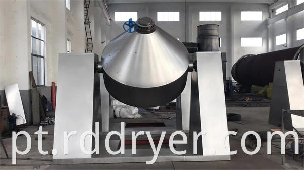 Double Cone Rotary Vacuum Dryer with Hot Water Jacket